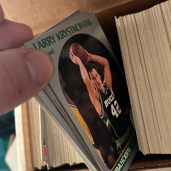 Basket ball card nba hoops 1990 1/2 - Picture 3 of 5